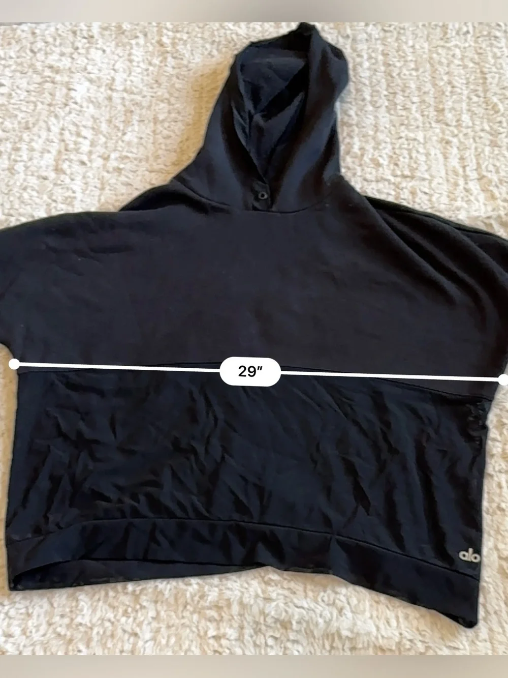 Alo Yoga Ultimate Eclipse Mesh Pullover Hoodie